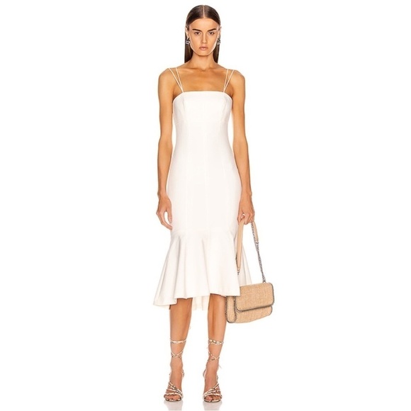 Cinq a Sept Salina Crepe Dress - Picture 1 of 16